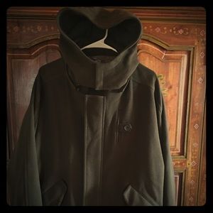 Gorgeous Vince Women’s Wool Pea Coat Green Medium